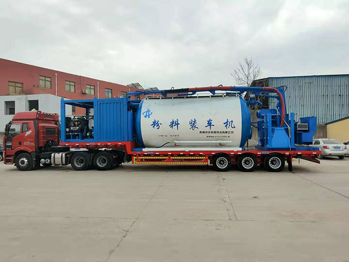 火车集装箱粉料装卸机